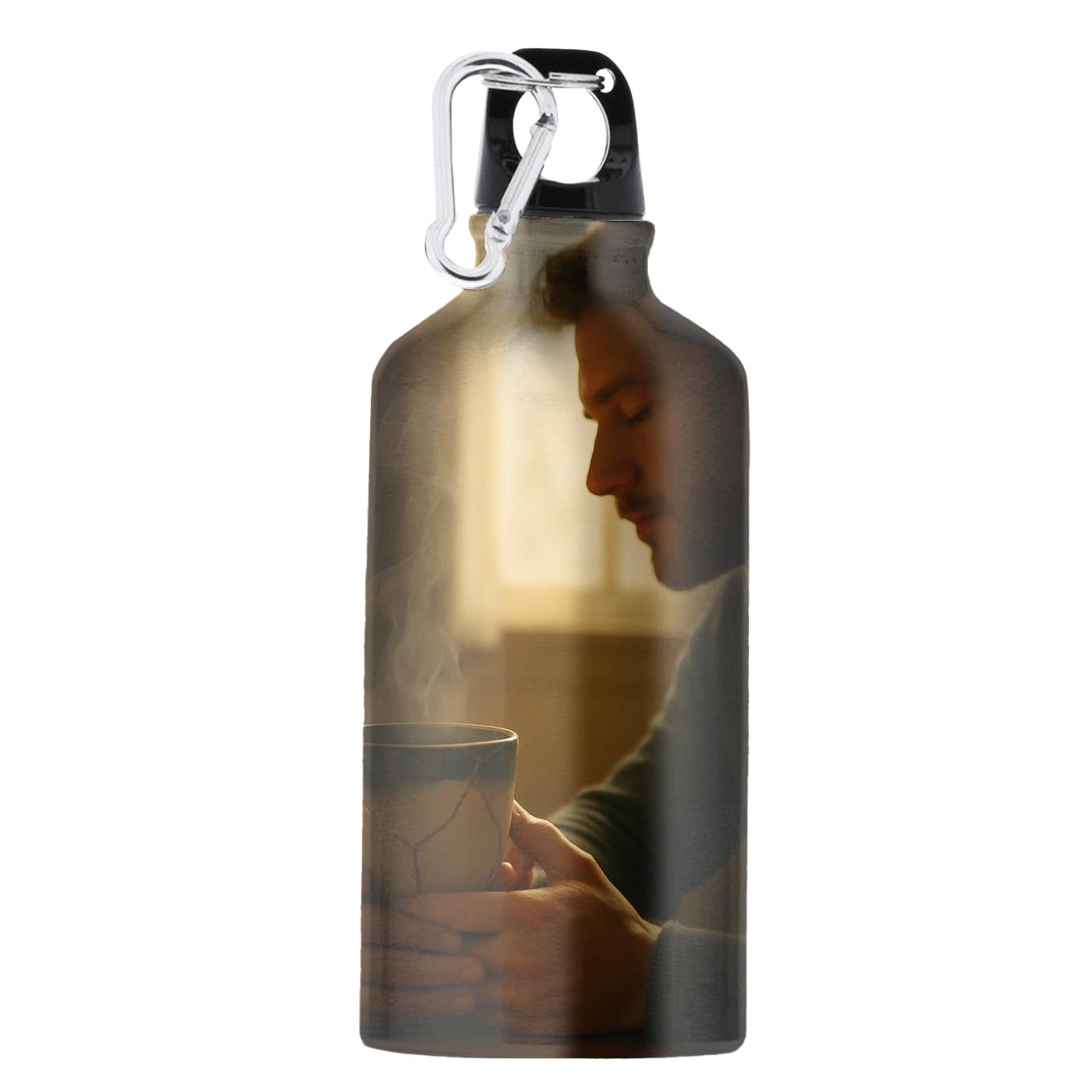 The Cup Of Quiet Dawn A Mother Holding The World Together portable sports bottles
