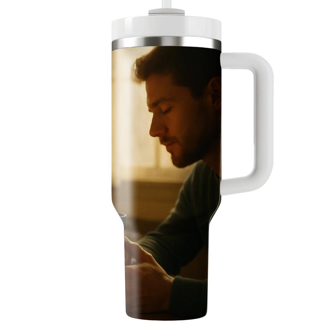 The Cup Of Quiet Dawn A Mother Holding The World Together unique tumblers