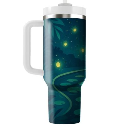 Summer Firefly Lagoon Festival insulated tumblers