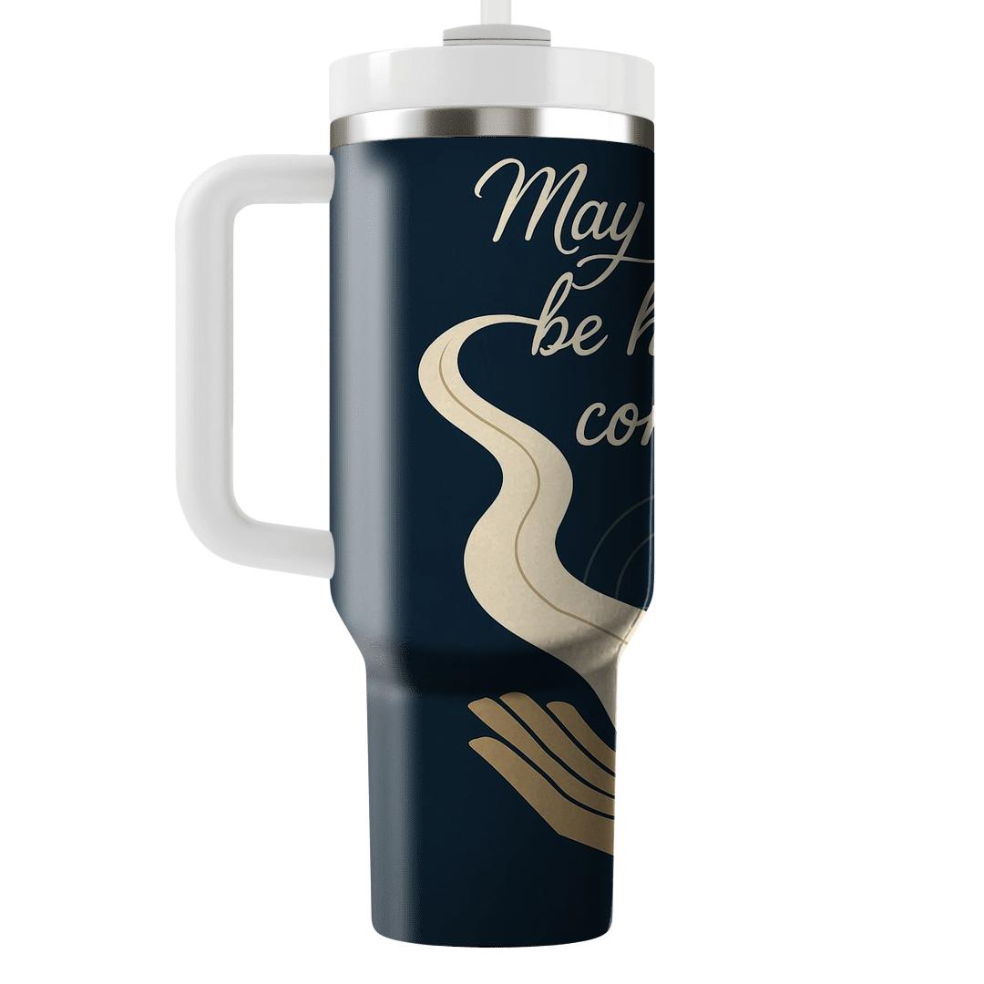 River Of Mercy Calligraphy travel tumblers