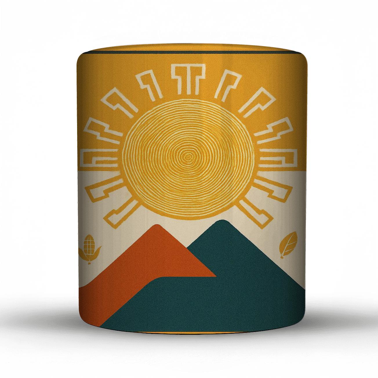 Solar Thread Ceremony insulated thermal mugs