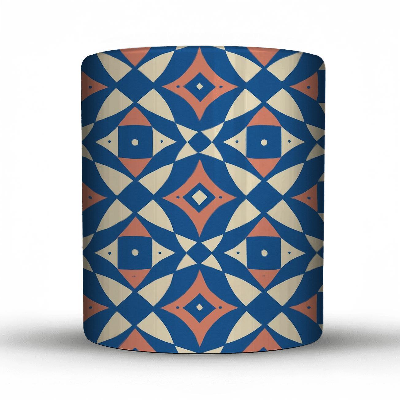 Orbiting Kite Tessellation premium drinkware mugs