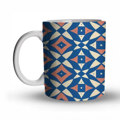 Orbiting Kite Tessellation premium drinkware mugs