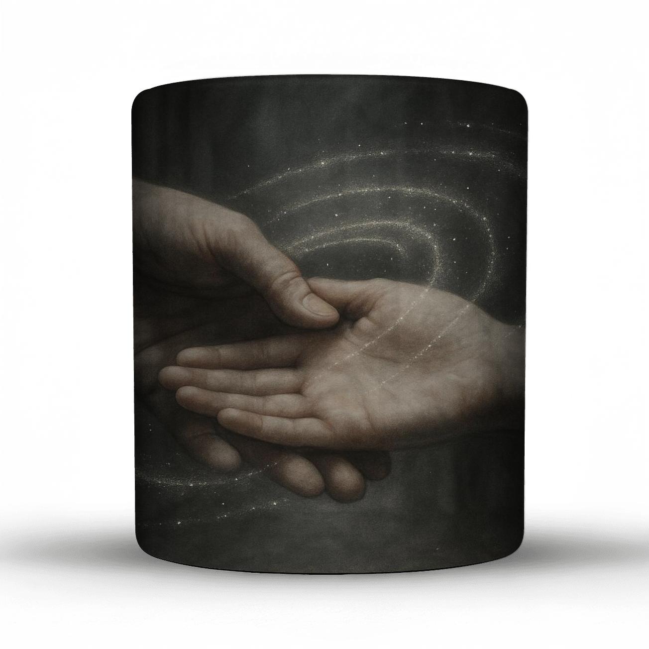 The Gravity Of Her Hands A Love That Keeps You Whole insulated thermal mugs