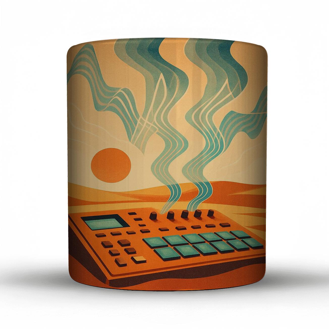 Desert Drum Machine Mirage decorative mug sets