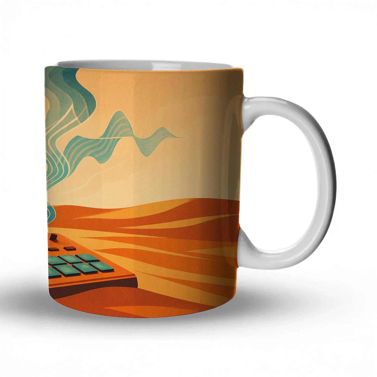 Desert Drum Machine Mirage decorative mug sets