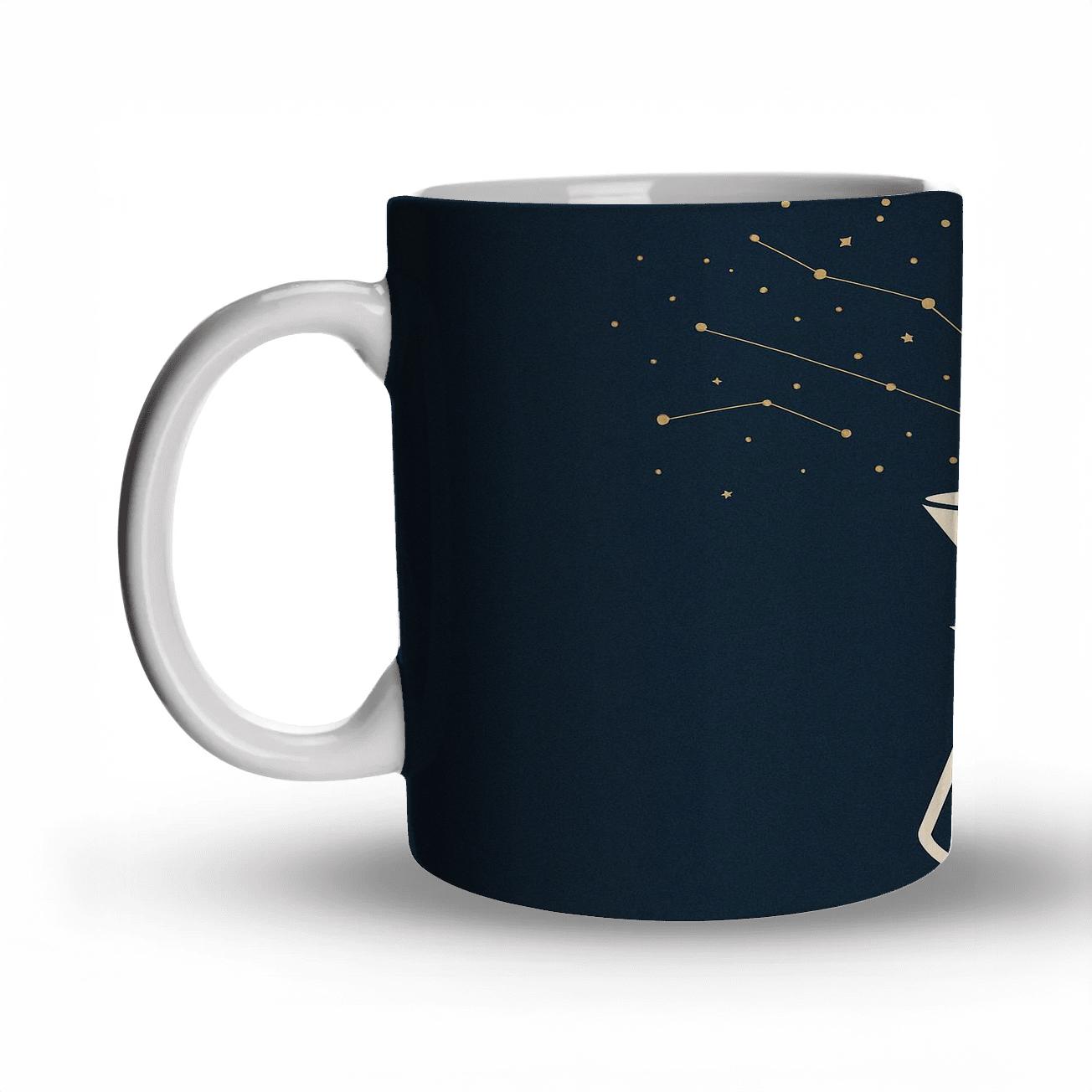 Pour Over Constellation Map personalized mugs