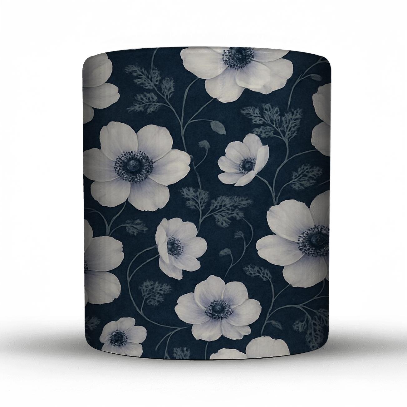 Moonlit Anemone Lacework novelty coffee mugs
