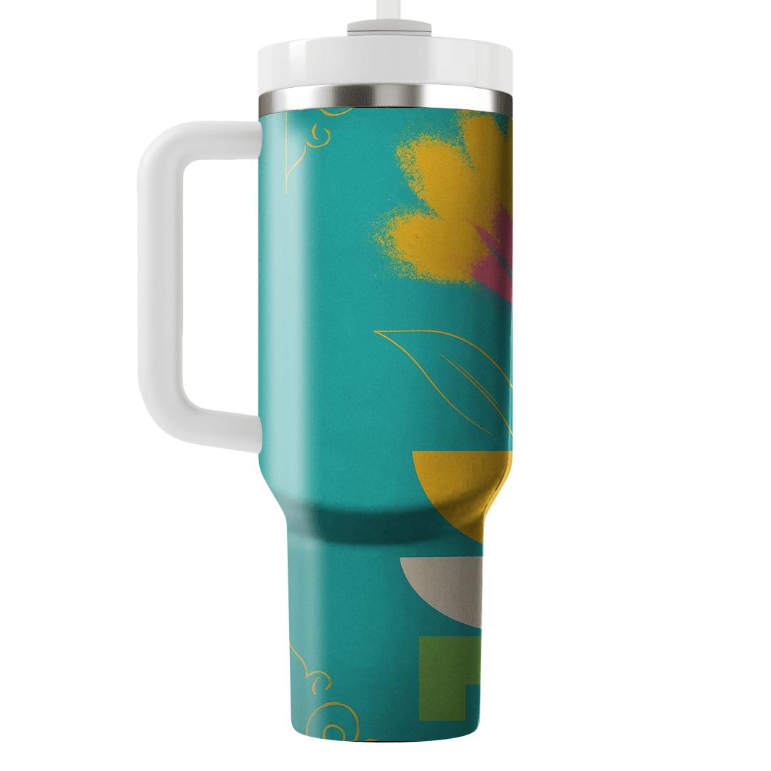Equinox Color Bloom Nowruz Meets Holi insulated tumblers