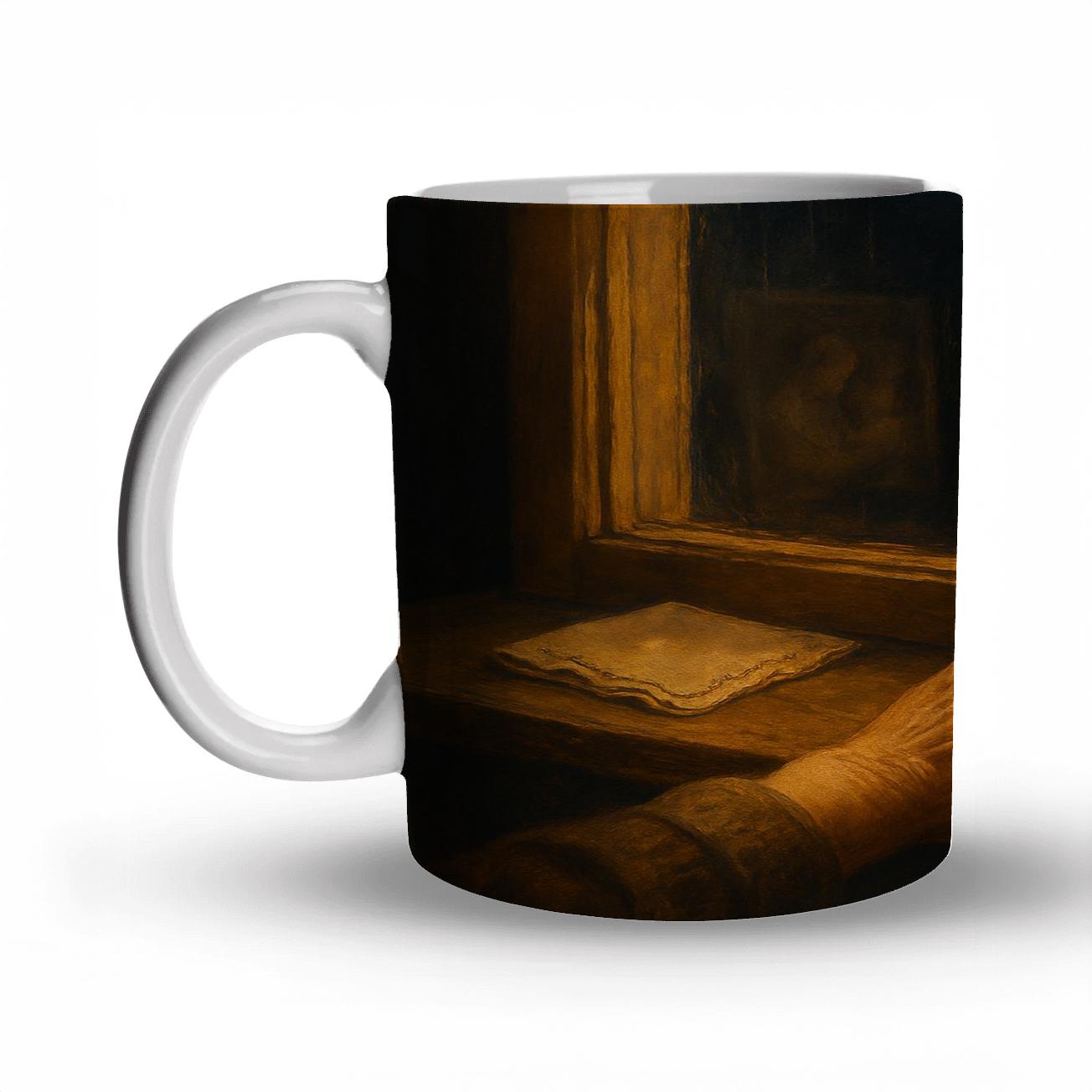 Lighthouse In The Window A Mothers Promise Through Every Storm custom printed mugs