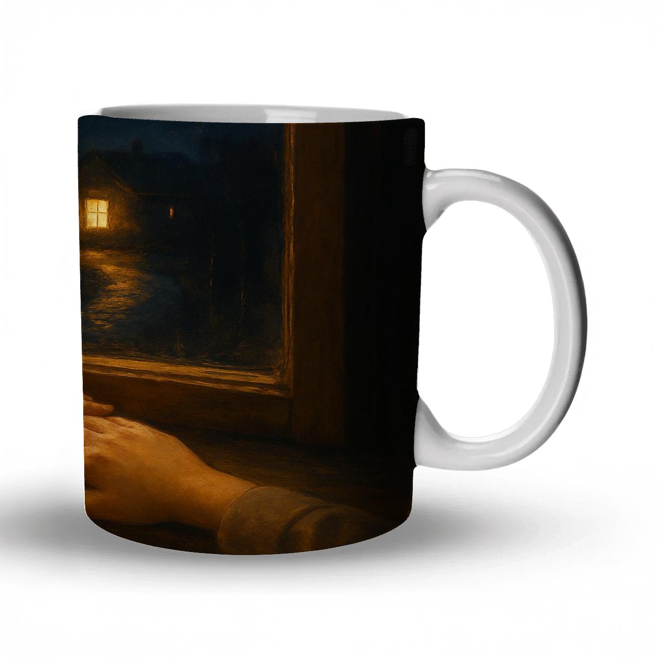 Lighthouse In The Window A Mothers Promise Through Every Storm custom printed mugs