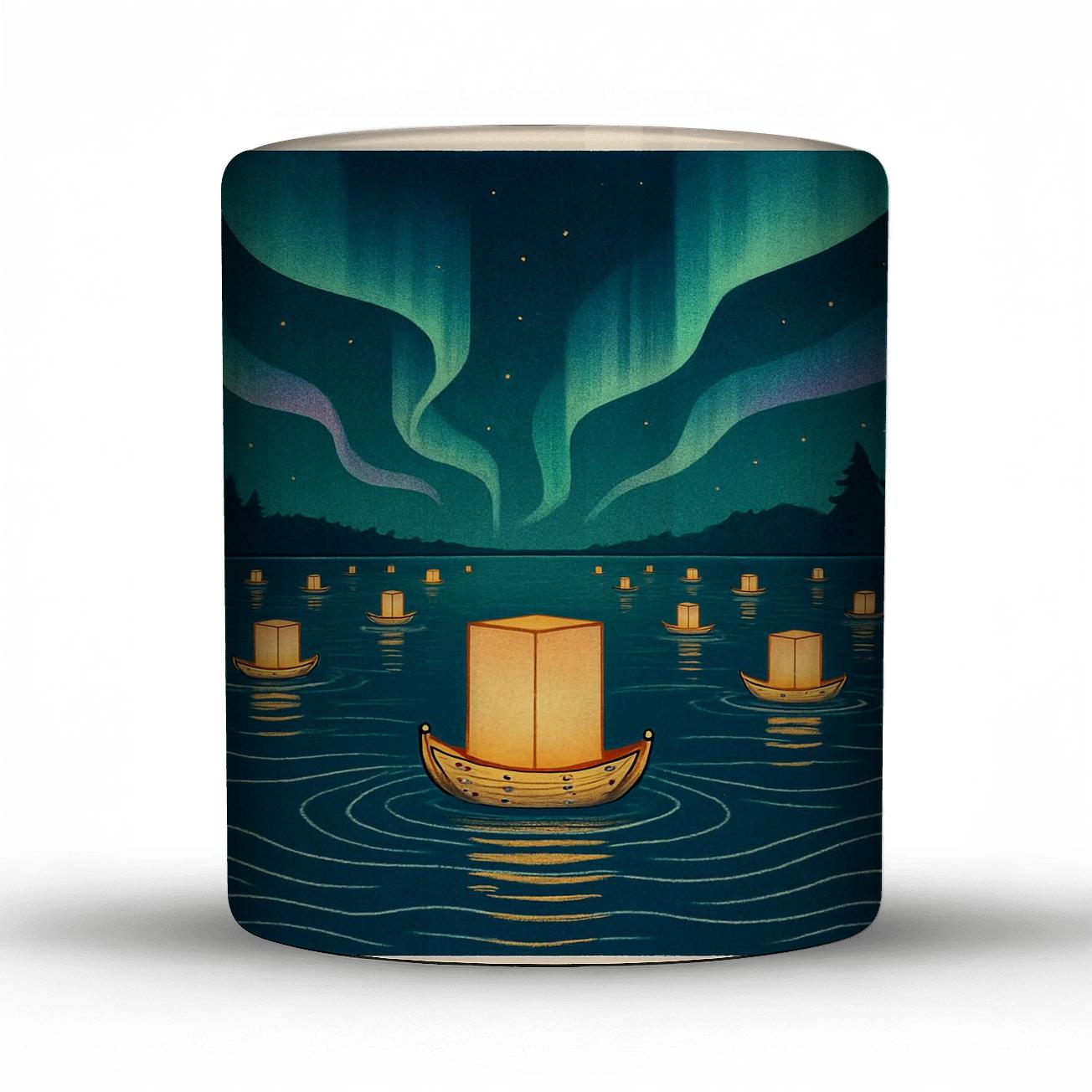 Aurora Paper Lantern Regatta premium drinkware mugs