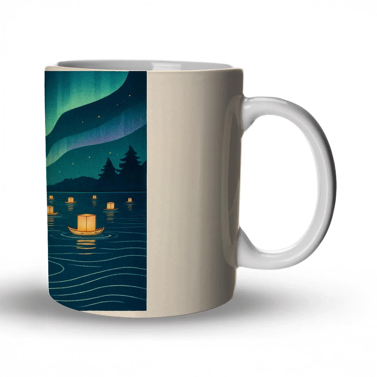 Aurora Paper Lantern Regatta premium drinkware mugs
