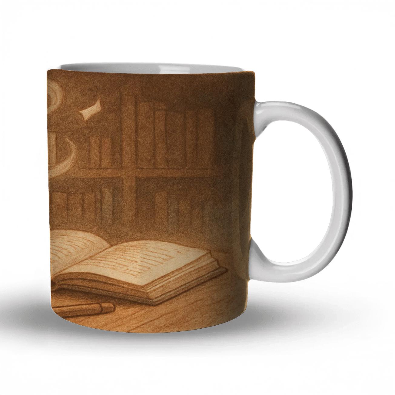 Velvet Steam Library decorative mug sets