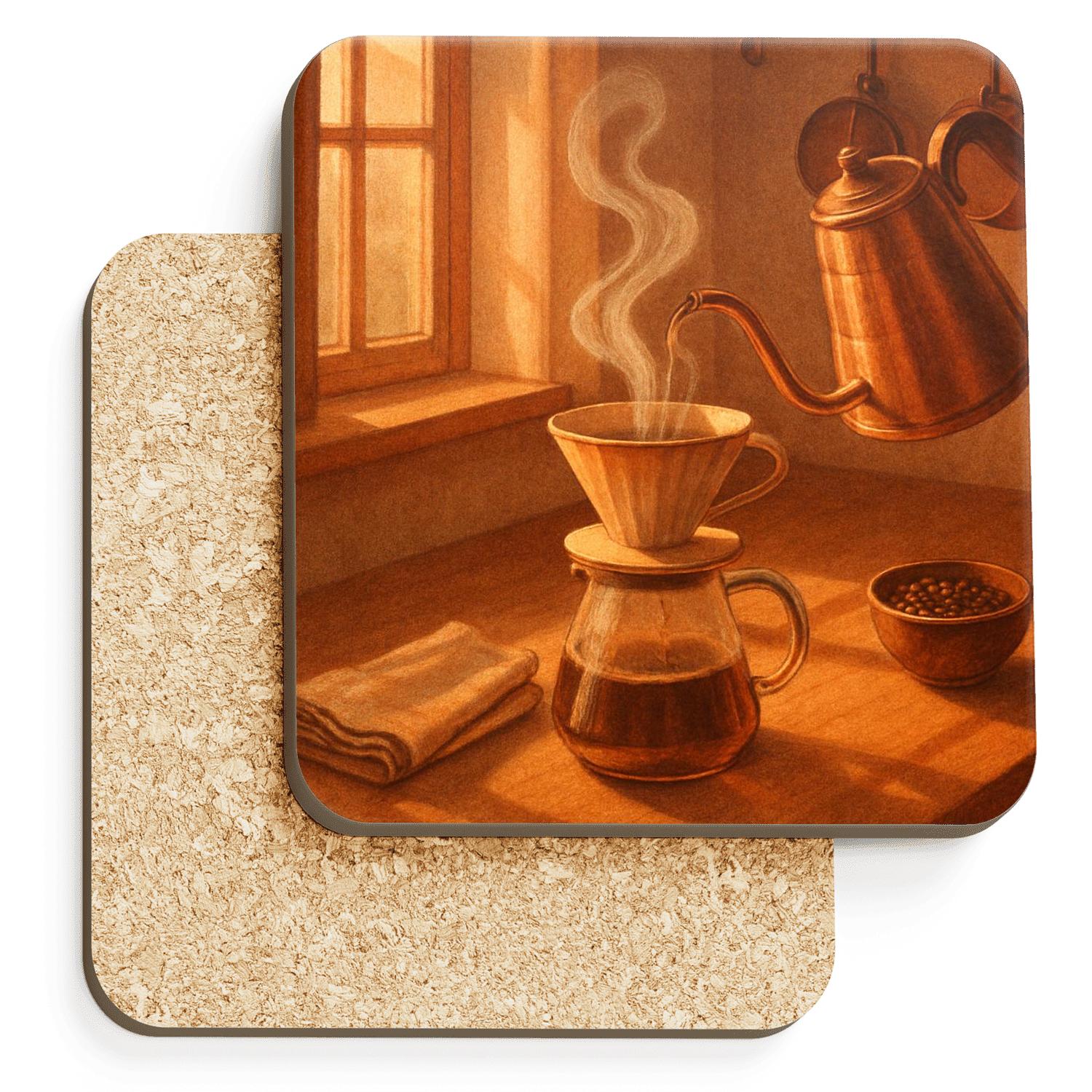 Copper Kettle Pour Over Calm stone coaster collections