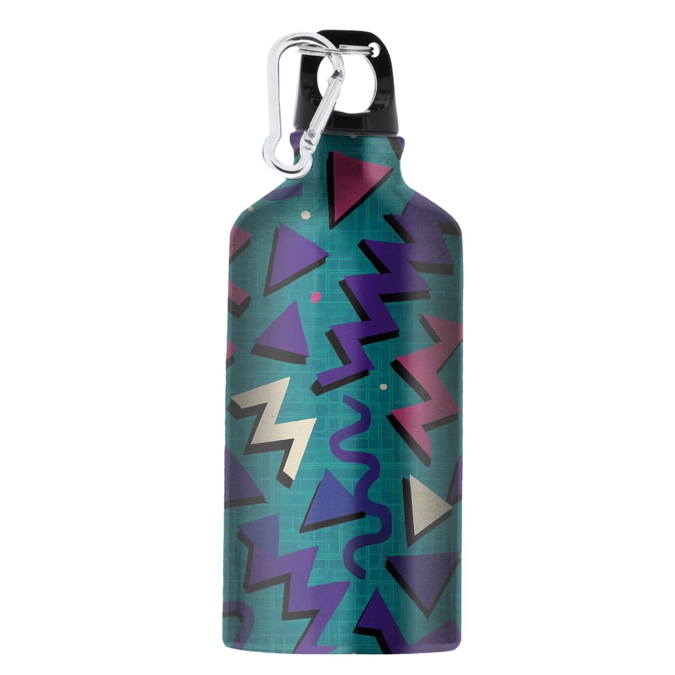 Arcade Carpet Geometry sports bottles with lids