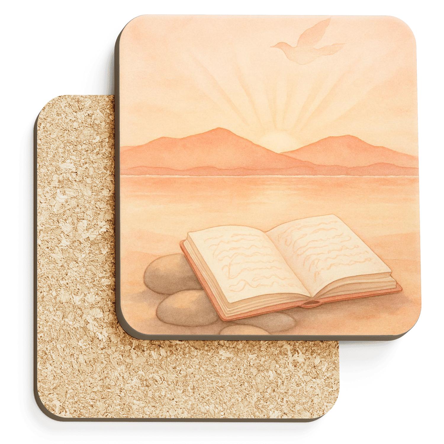 Covenant Of The Morning Horizon cork coaster sets