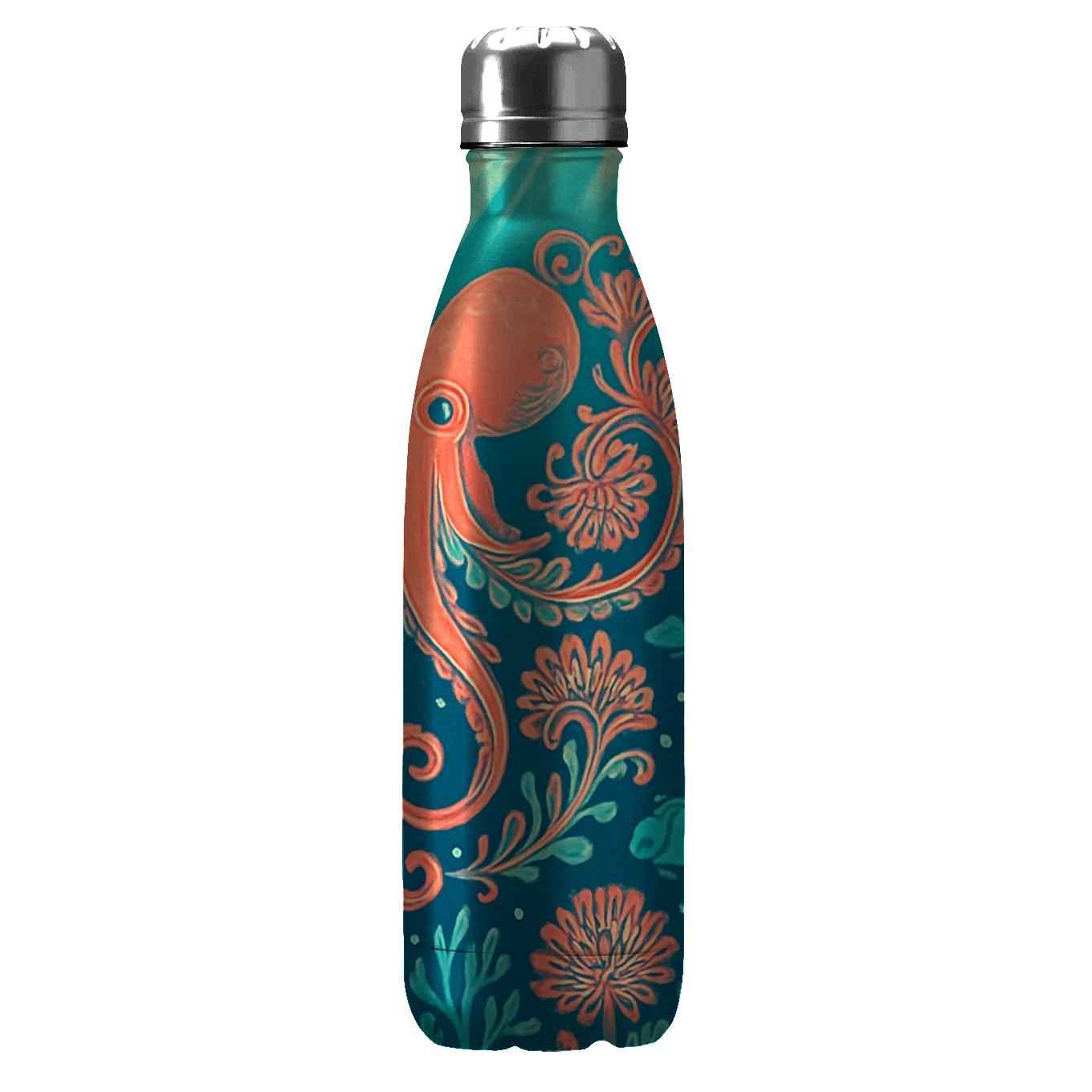 Coral Reef Octopus Garden insulated water bottles