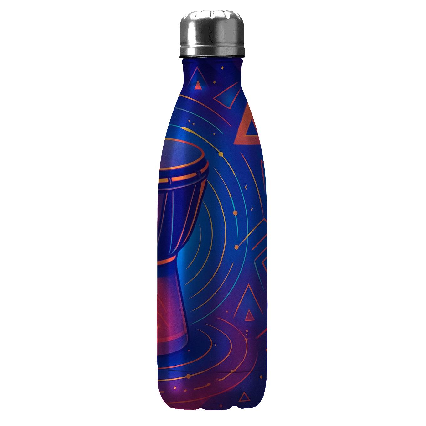 Afro Futurist Drum Constellation insulated water bottles
