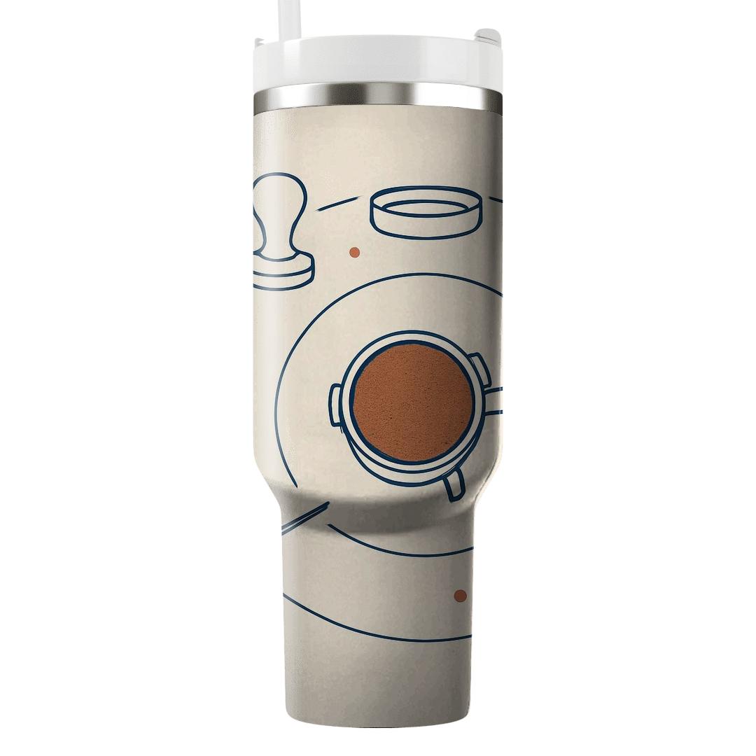 Orbiting Espresso Tools insulated tumblers