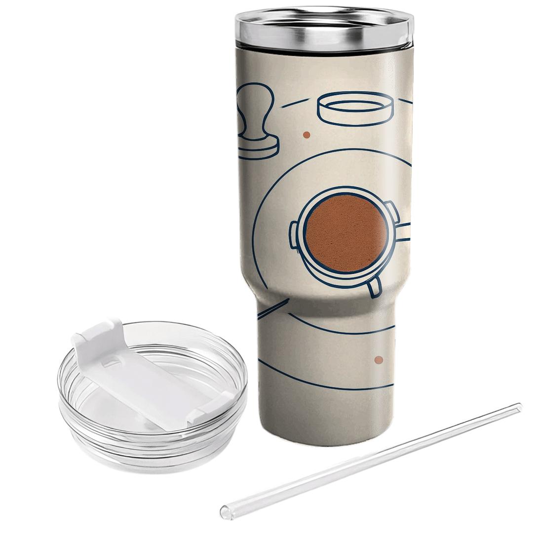 Orbiting Espresso Tools insulated tumblers
