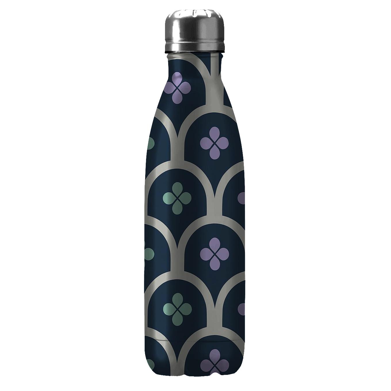 Midnight Arcades With Constellation Petal Rosettes travel water bottles