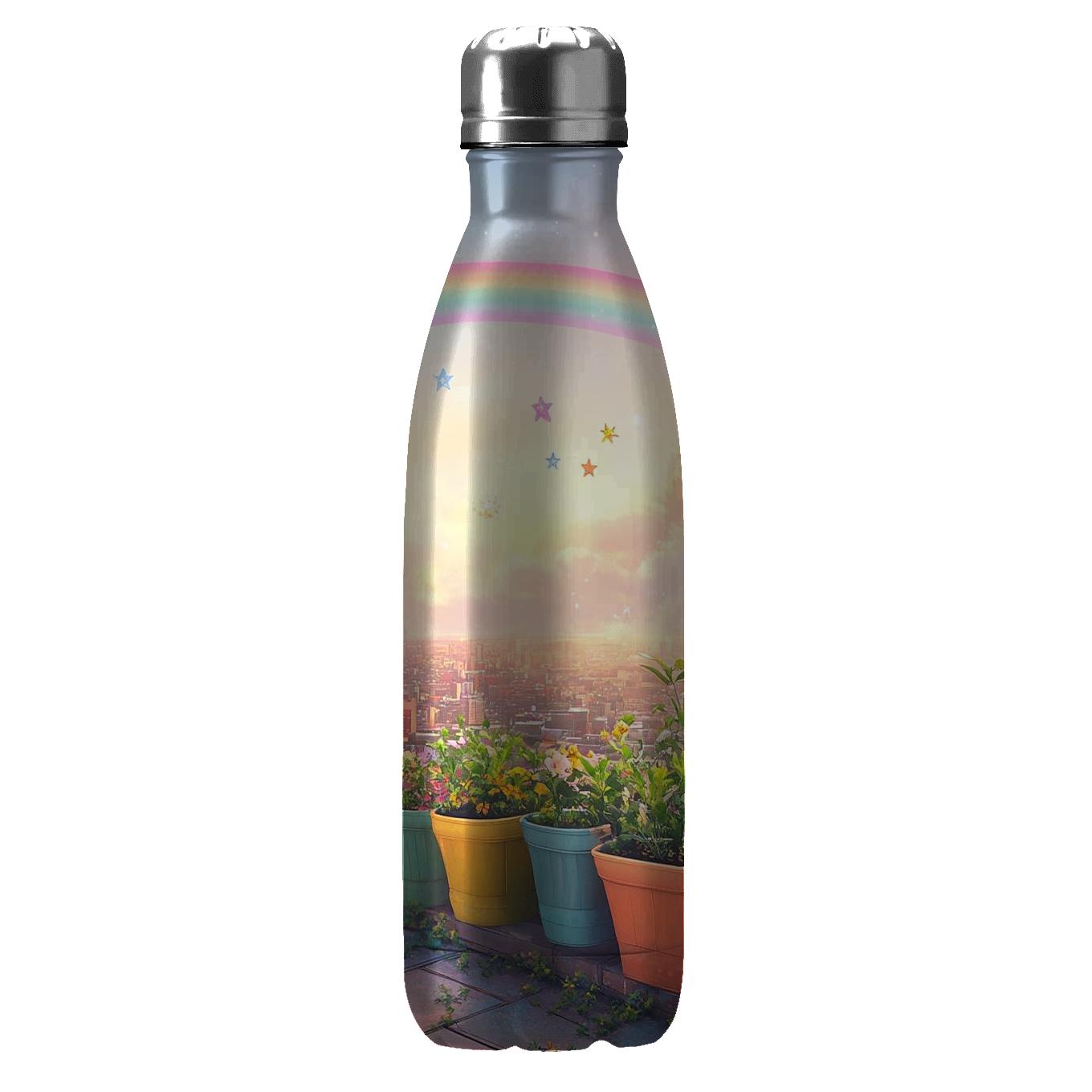WALL E Rainbow Space Garden personalized water bottles