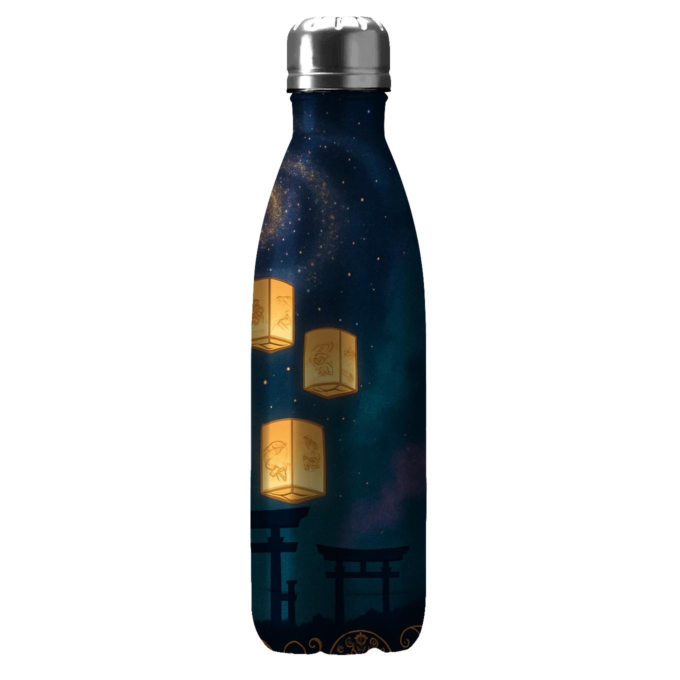 Obon Nebula Lantern Procession insulated water bottles