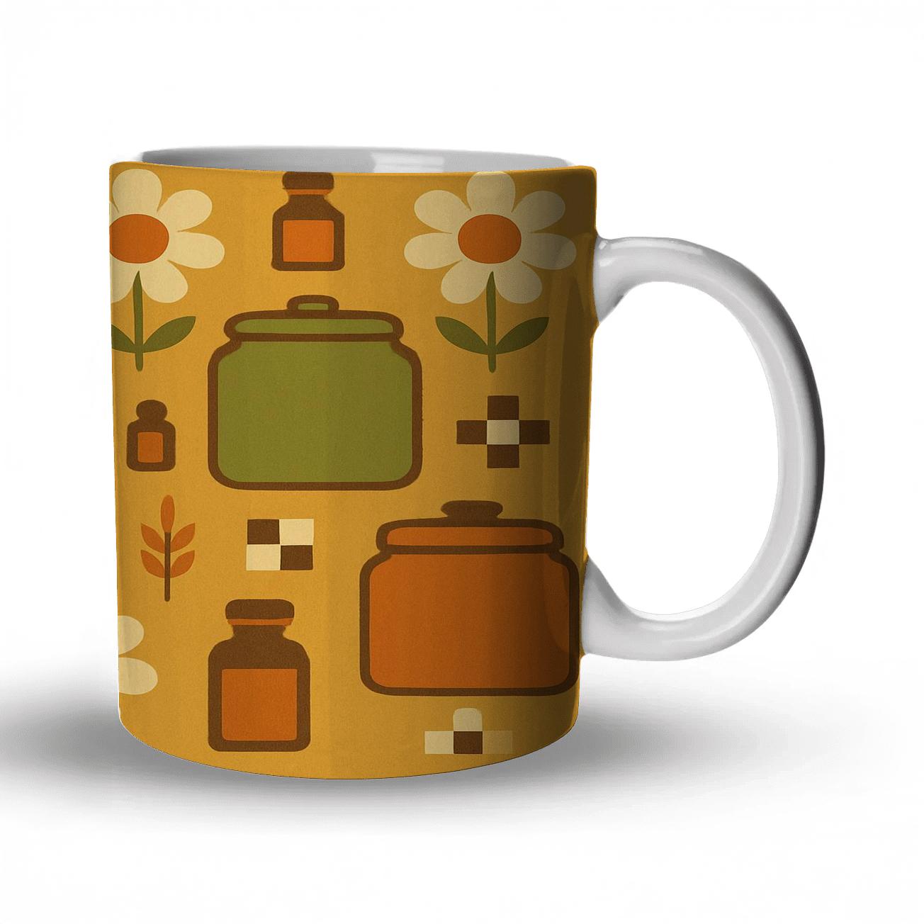 Harvest Kitchen Canister Florals gift mugs for occasions