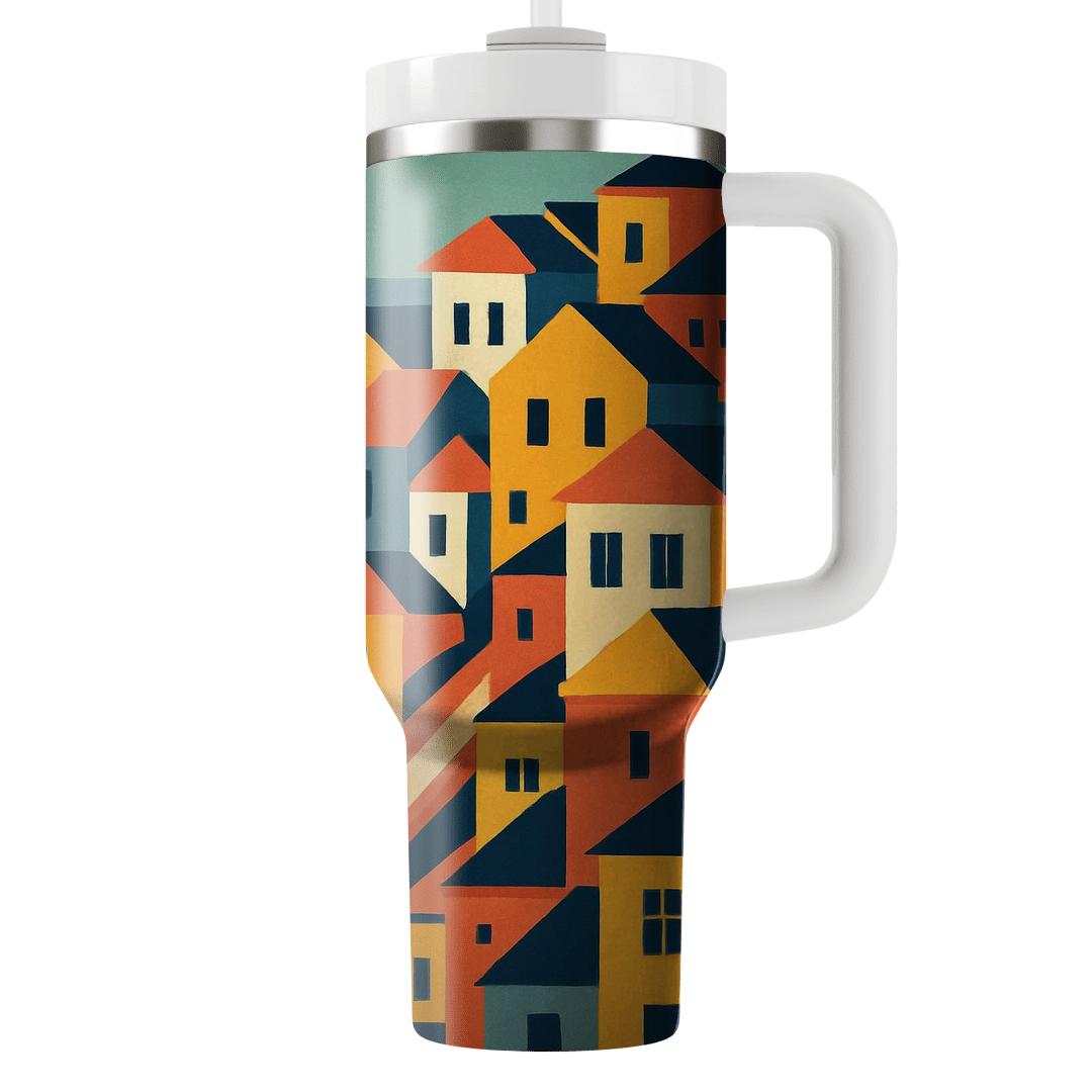 Valparaiso Funiculars Chile travel tumblers