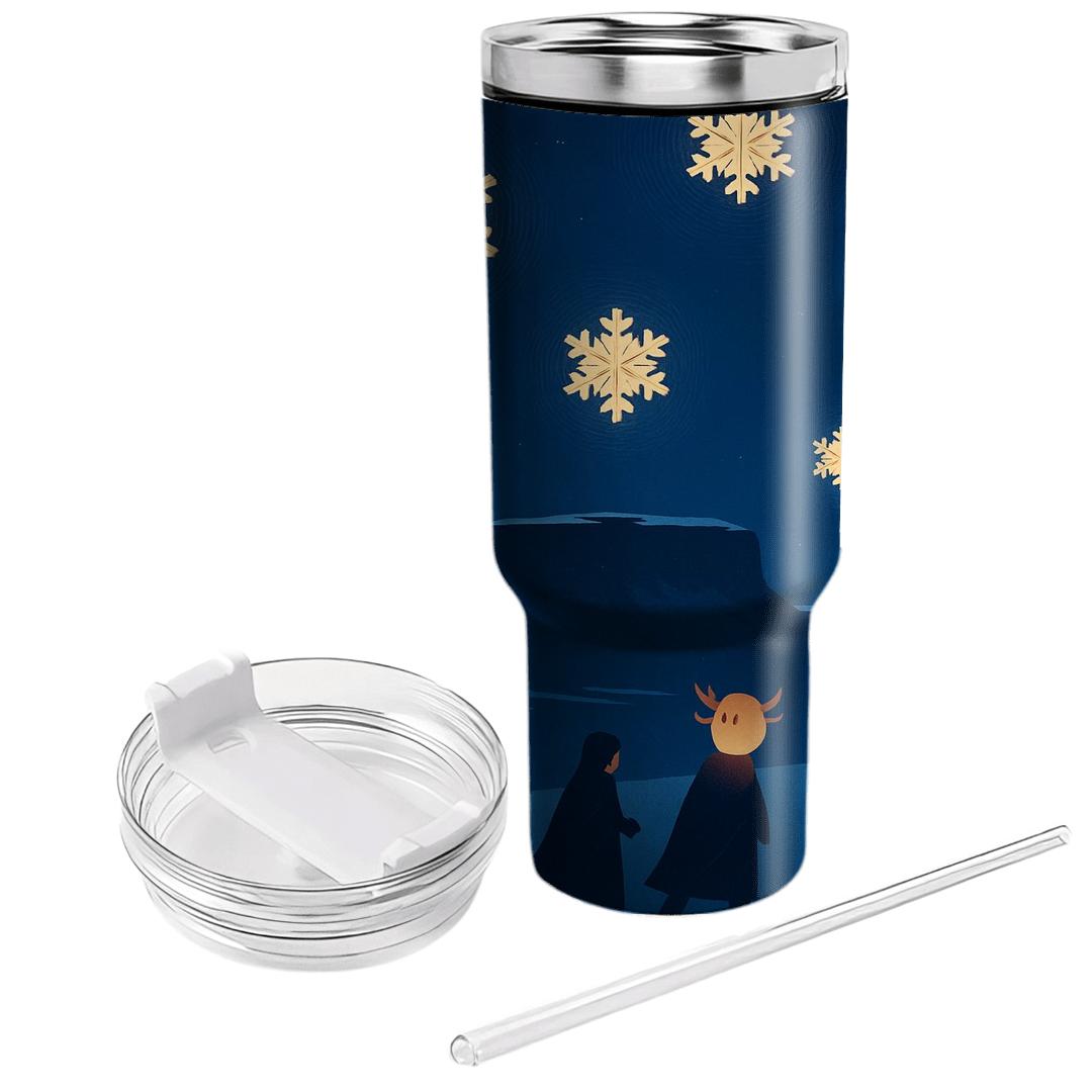 Lanterns Of The First Snow Obon Meets Soyal tumblers with lids