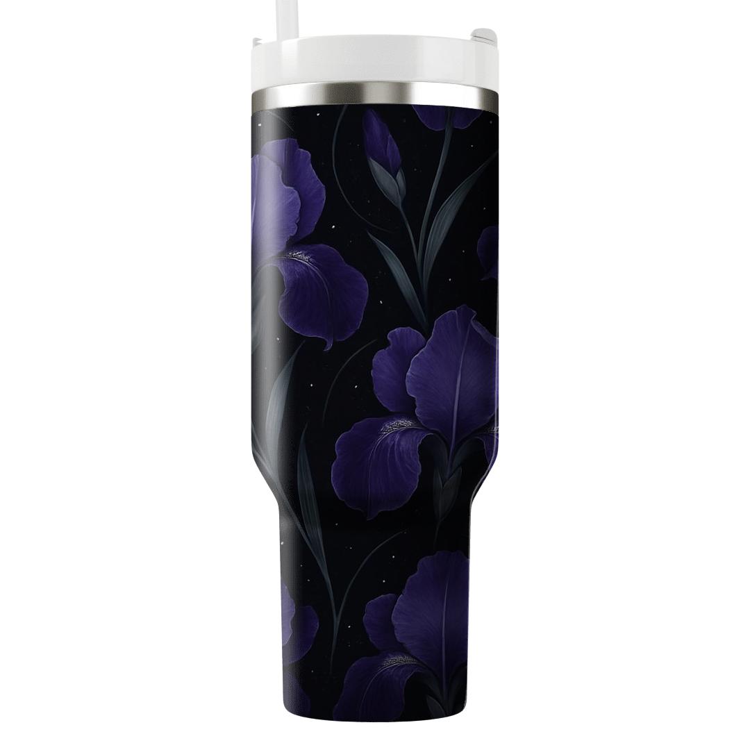 Midnight Iris Constellation unique tumblers