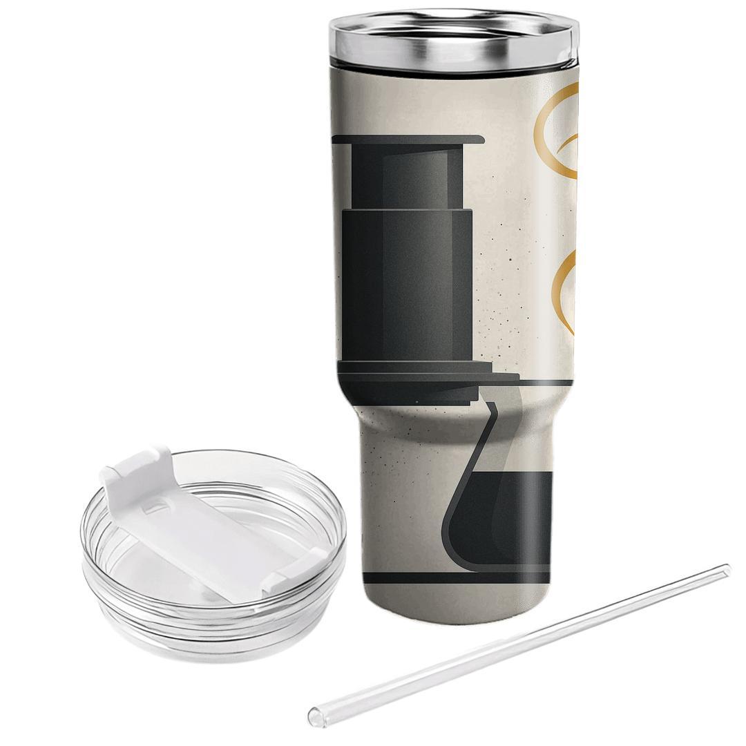 Aeropress Orbit Still Life personalized tumblers