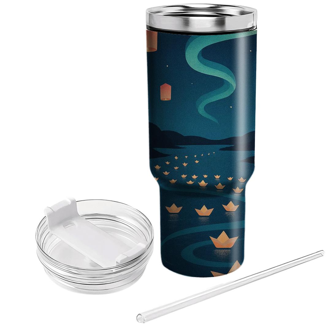 Aurora Lantern Regatta decorative tumblers