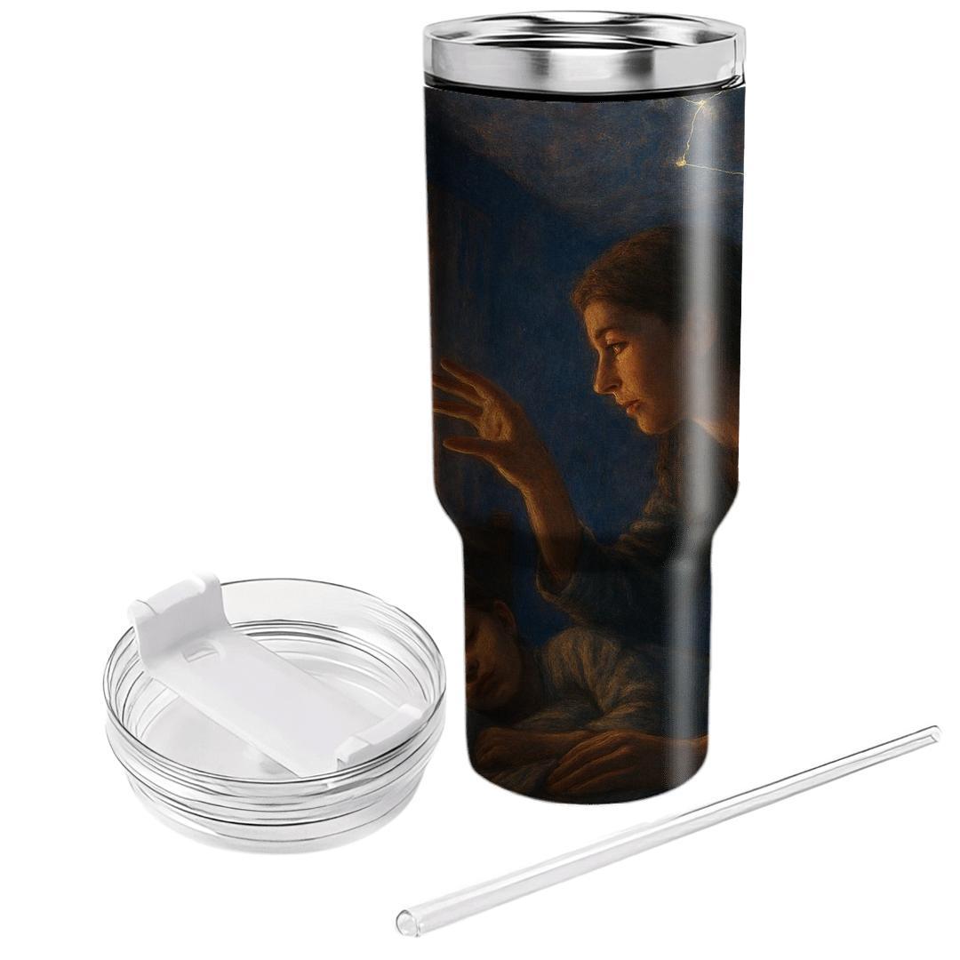 The Constellation She Drew In Your Darkest Nights insulated tumblers