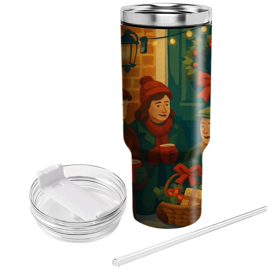 Wreathlit Welcome unique tumblers