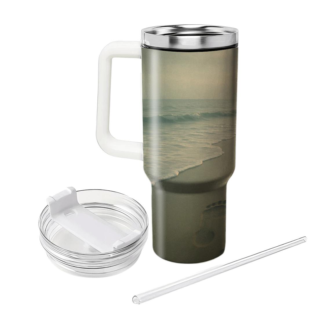 Saltwater Benediction: Her Love Returning With Every Tide custom tumblers