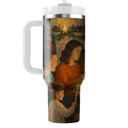 Hearth Circle Of Candles personalized tumblers