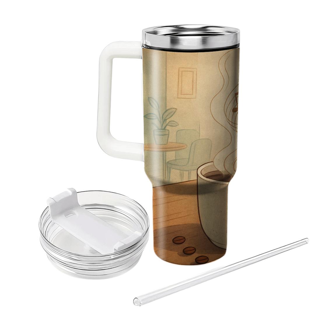 Steam Written In Sheet Music unique tumblers