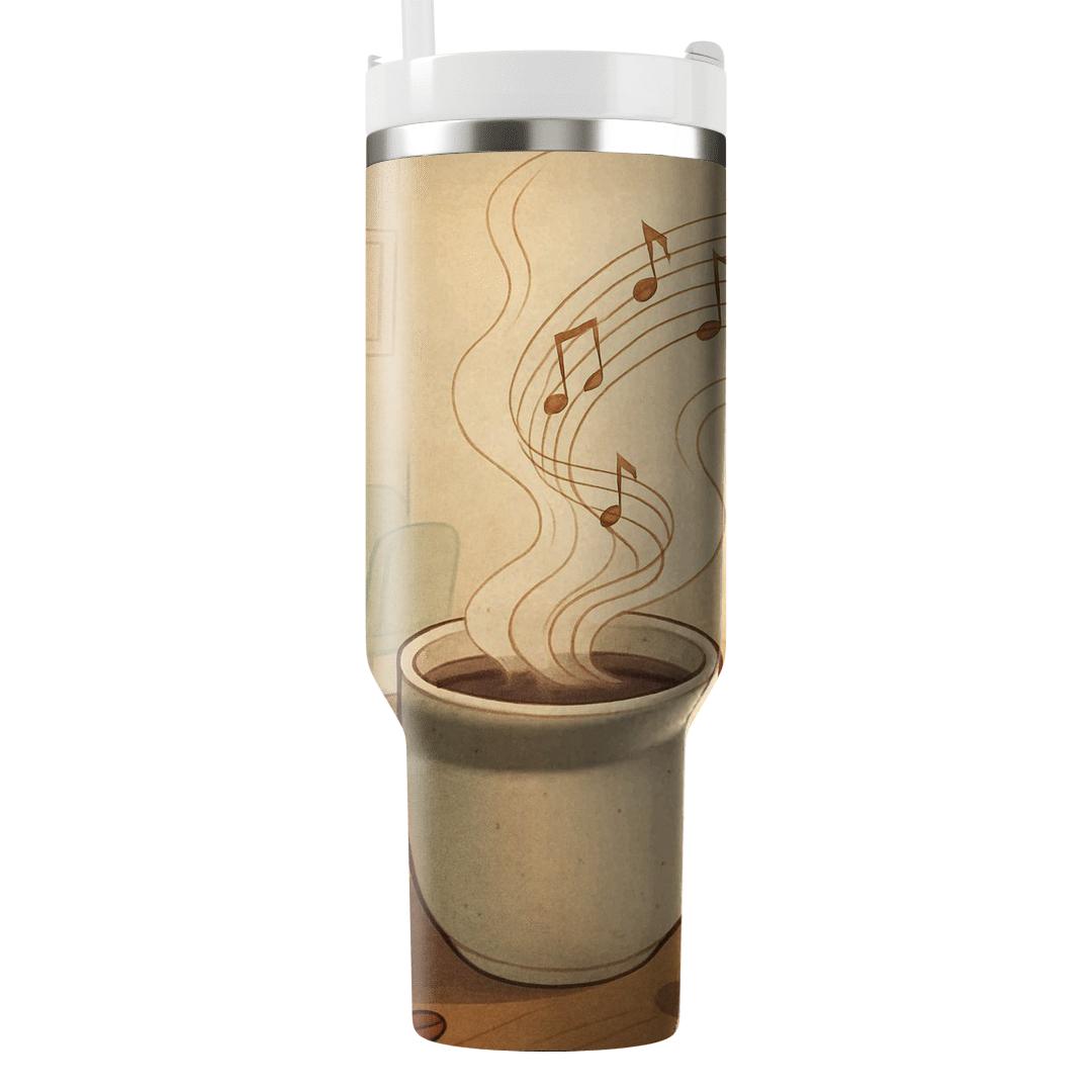 Steam Written In Sheet Music unique tumblers