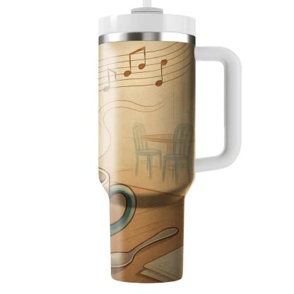 Steam Written In Sheet Music unique tumblers