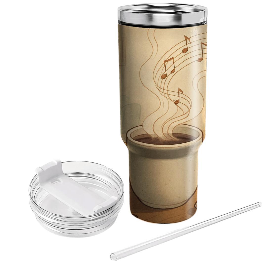 Steam Written In Sheet Music unique tumblers