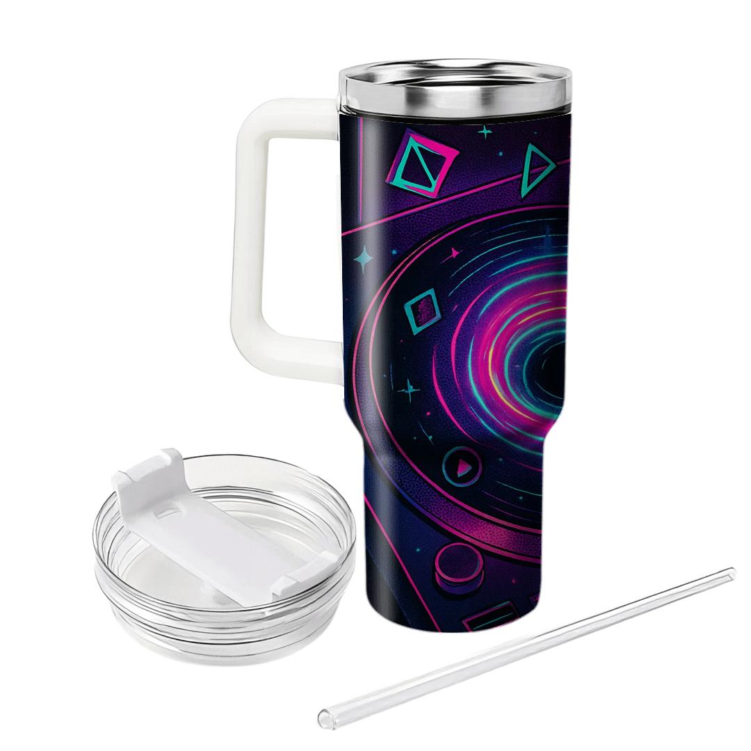Rave Poster Turntable Portal tumblers for gifts