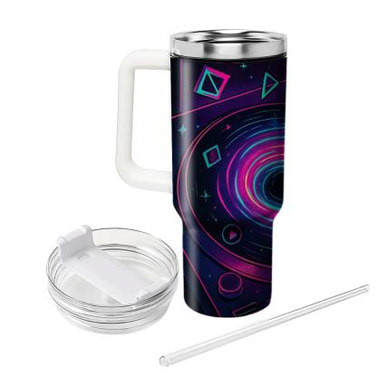Rave Poster Turntable Portal tumblers for gifts