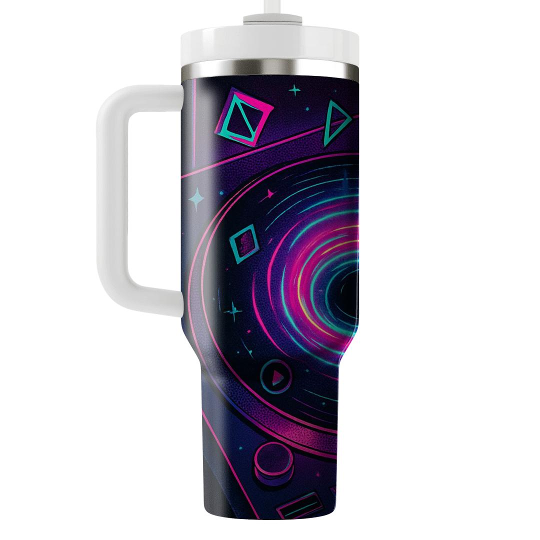 Rave Poster Turntable Portal tumblers for gifts