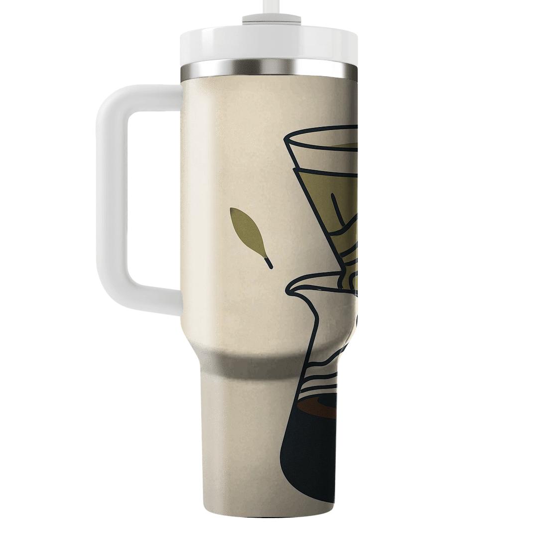 Pour Over Topographic Morning tumblers for gifts