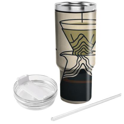 Pour Over Topographic Morning tumblers for gifts