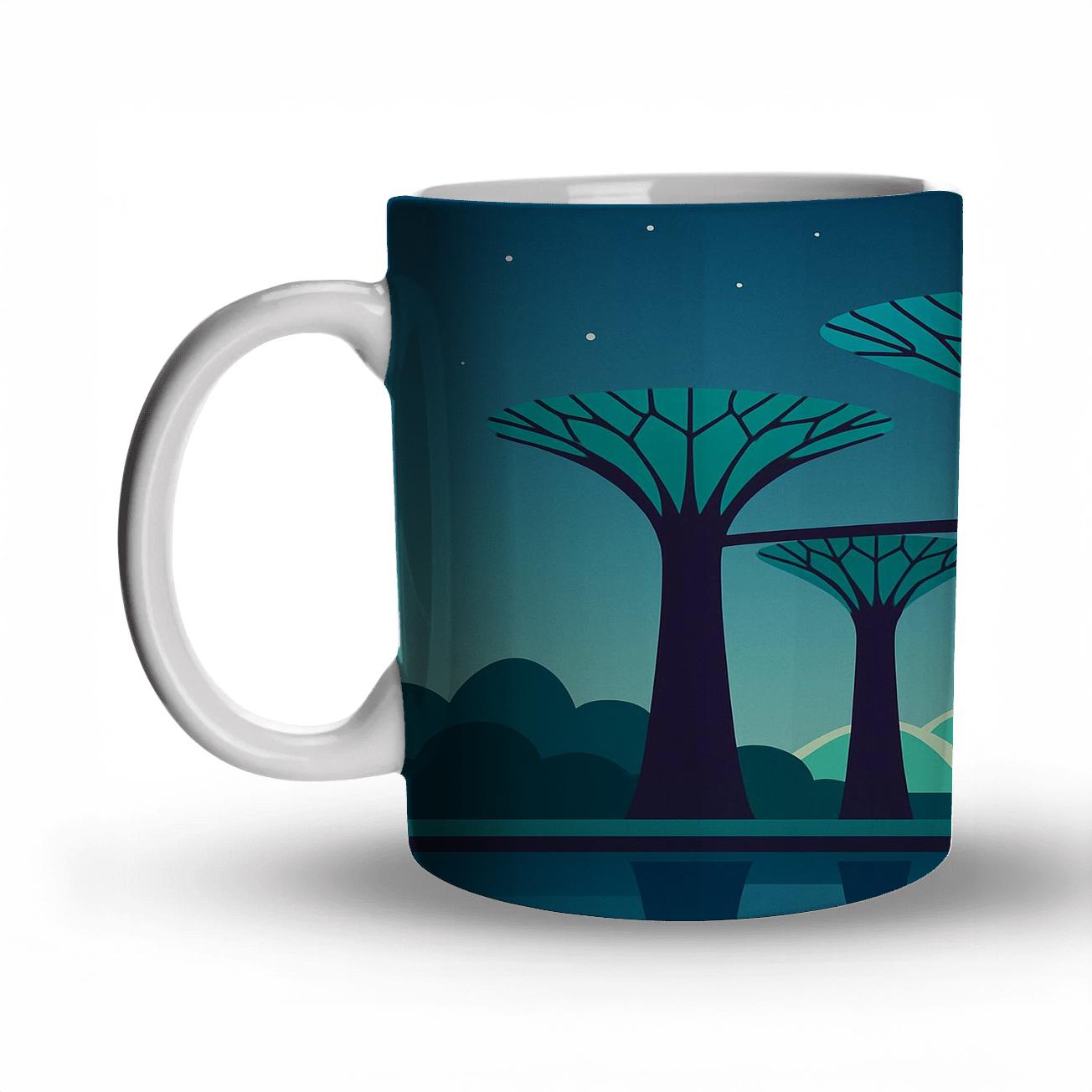 Gardens By The Bay Singapore Singapore decorative mug sets