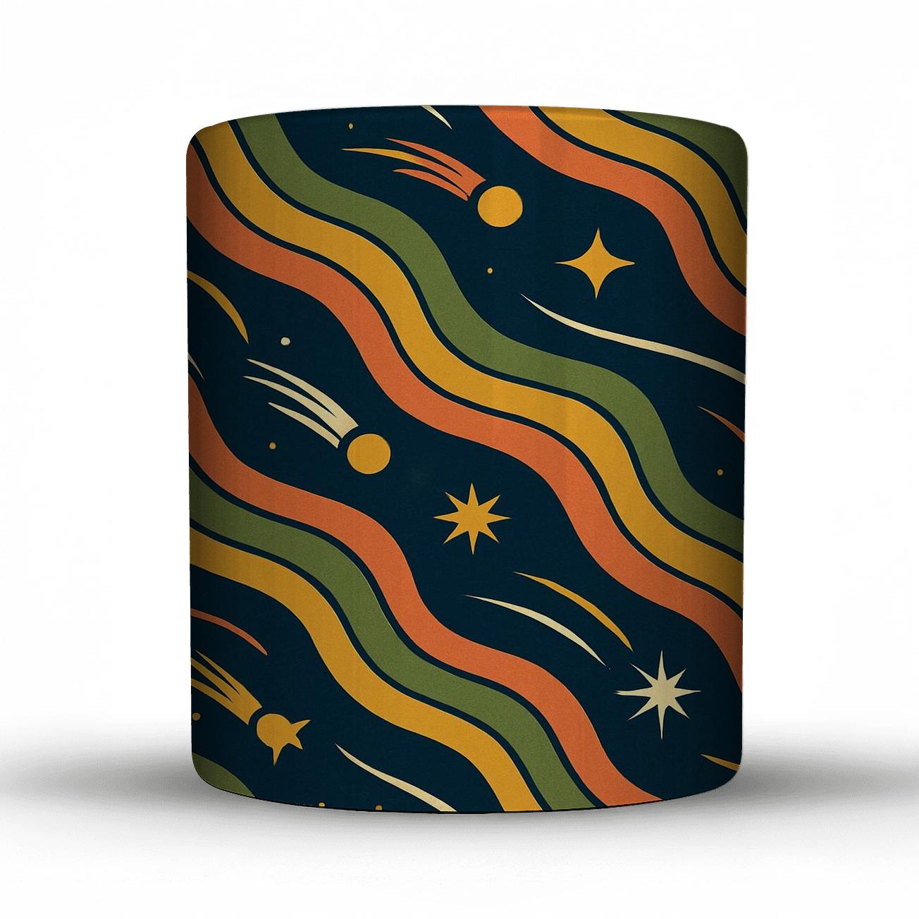 Cassette Comet Waves personalized mugs