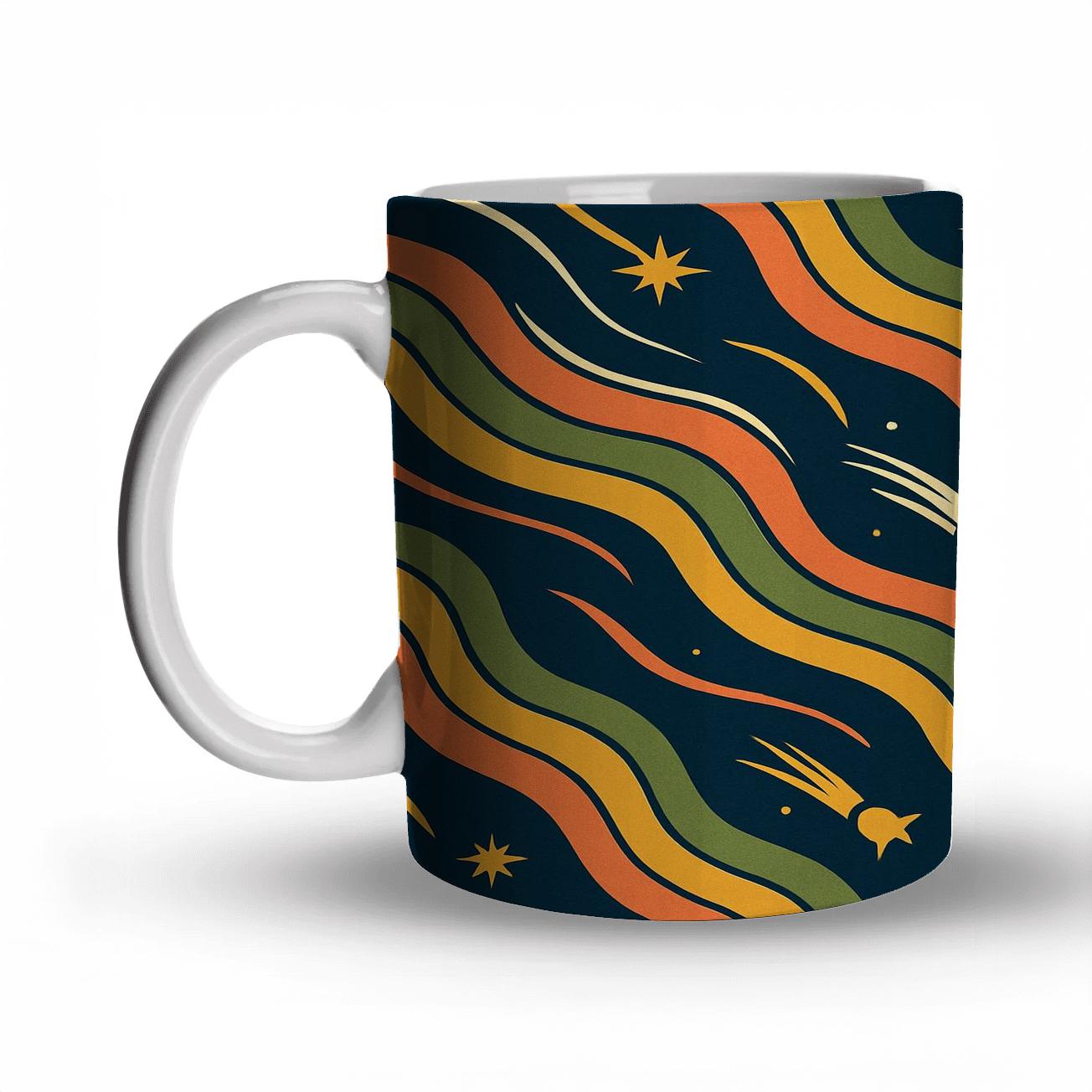 Cassette Comet Waves personalized mugs